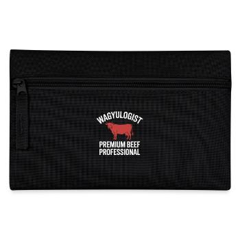 Wagyulogist Wagyu Rind Grillmeister Japan Steak - Federtasche - Schwarz - Vorne