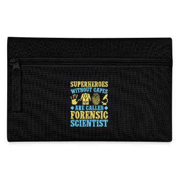 Forensic Science Major Superheroes Without Cabes - Federtasche - Schwarz - Vorne