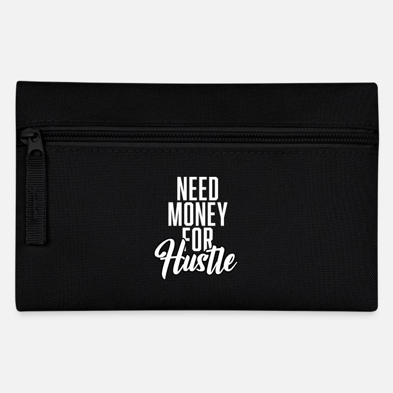 Need Money For Hustle - Federtasche - Schwarz