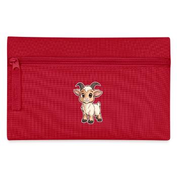 Goat - Pencil Case - red - Front
