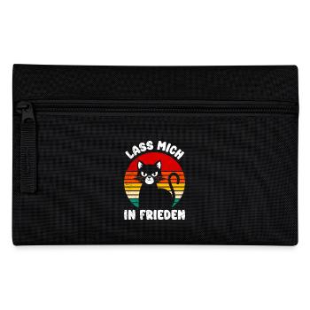 Mallorca LASS MICH IN FRIEDEN Lustiges - Federtasche - Schwarz - Vorne