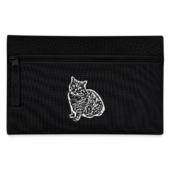 British Shorthair Chat Chat Noir Chats - Trousse - noir - Devant