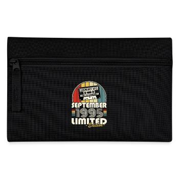Legendary since September 1995 Vintage Birthday - Pencil Case - black - Front