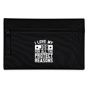 Insurance Agent Costume Love My Job Medicare - Federtasche - Schwarz - Vorne