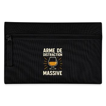Arme de Distraction Massive humoristique rhum - Trousse - noir - Devant