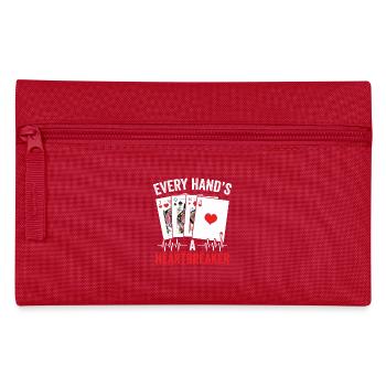 Binochle Heartbeat Pinochle Heartbeat Benoggel - Trousse - rouge - Devant
