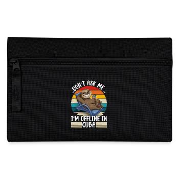 Vacances Cuba - Trousse - noir - Devant