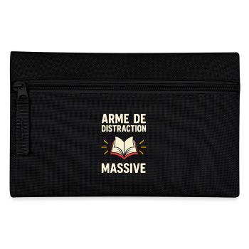 Arme de Distraction Massive – Lecture - Trousse - noir - Devant