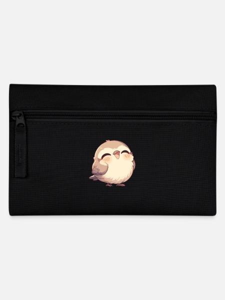 Spatzen Spatz - Federtasche - Schwarz