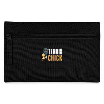 Tennis Chicks For Tennis Players - Pencil Case - black - Front