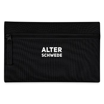 Vieux Suédois - Lustiger Spruch - Drôle - Trousse - noir - Devant