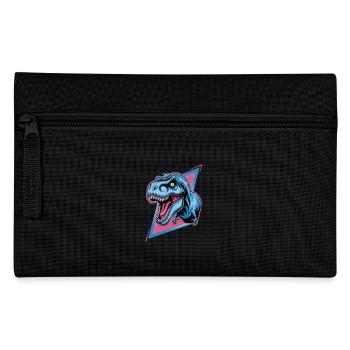 Fascinating T-Rex for dinosaur fans - Pencil Case - black - Front