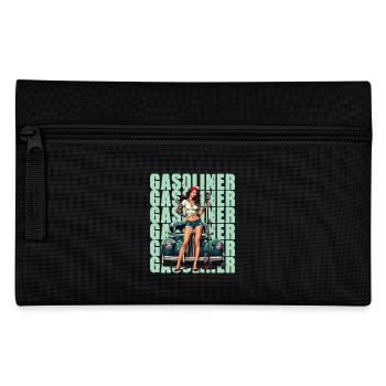 Gasoliner Rockabilly Retro Pin-Up - Federtasche - Schwarz - Vorne