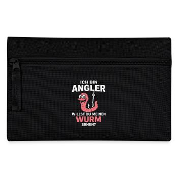 Do you want to see my worm? - Pencil Case - black - Front