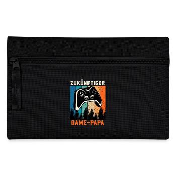 Bald Papa ZUKÜNFTIGER GAMER PAPA LUSTIG - Federtasche - Schwarz - Vorne