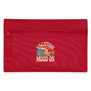 Vacation Mood On Sommer Festival Reise Club Urlaub - Federtasche - Rot - Vorne