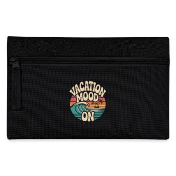 Vacation Mood On Sommer Festival Reise Club Urlaub - Federtasche - Schwarz - Vorne