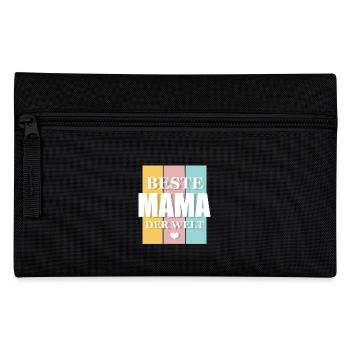 Beste Mama Der Welt - Federtasche - Schwarz - Vorne