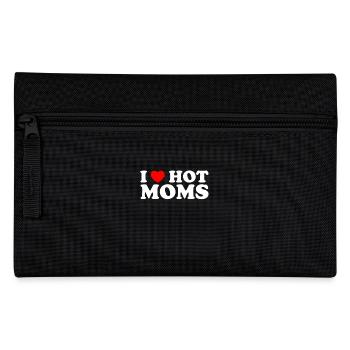 I Love Hot MOM - Hot MOMS - Federtasche - Schwarz - Vorne