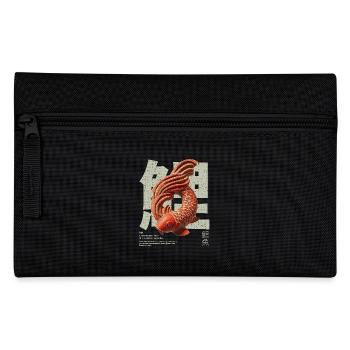 Japanese Koi Fish – Happiness & Transformation - Pencil Case - black - Front