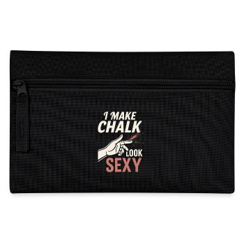Griffkrafttraining Für Kletterer Hangboard - Federtasche - Schwarz - Vorne