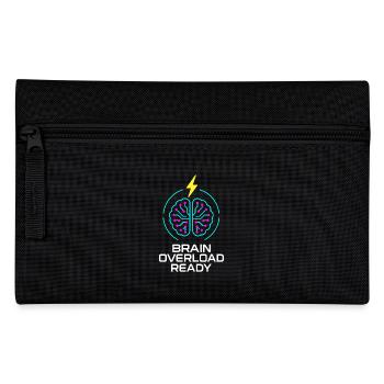 Memory Athlete Mnemonic Brain Training Mental - Pencil Case - black - Front