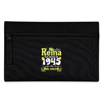 Cadeau d’anniversaire 80 ans femme Fabriqué en 1945 - Trousse - noir - Devant