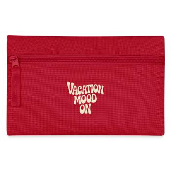 Vacation Mood On Sommer Festival Reise Club Urlaub - Federtasche - Rot - Vorne