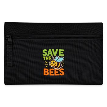 Save the Bees Bee Protection - Pencil Case - black - Front