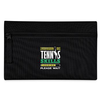 Tennis Player Skills Loading Please Wait - Pencil Case - black - Front