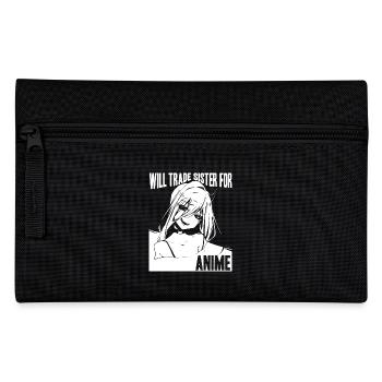 Anime Manga Otaku Kawaii Japan Cosplay Comic - Federtasche - Schwarz - Vorne