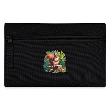 Squirrel - Pencil Case - black - Front