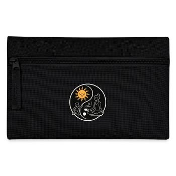 Yin-Yang Mama-Leben - Federtasche - Schwarz - Vorne