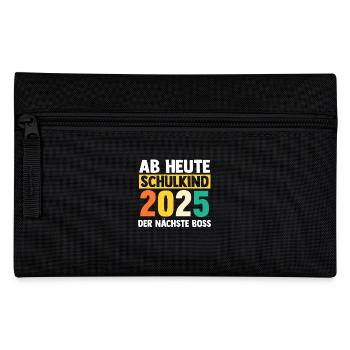 Kita Abschied Erste Klasse Einschulung 2025 - Federtasche - Schwarz - Vorne
