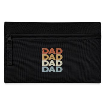 Papa - Meilleur papa - Fête des pères vintage - Trousse - noir - Devant