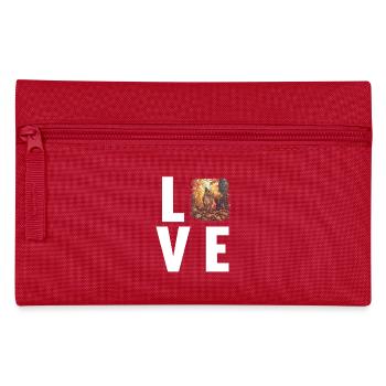 Écureuil - Trousse - rouge - Devant