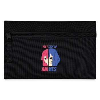Anime Manga Otaku Kawaii Japan Cosplay Comic - Federtasche - Schwarz - Vorne