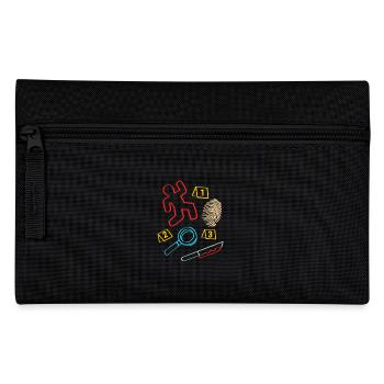 True Crime Krimi - Pencil Case - black - Front
