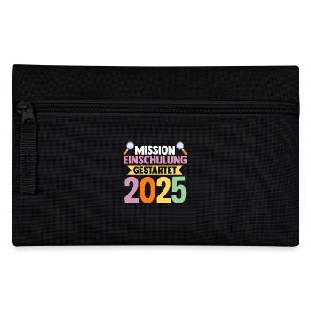 Kita Abschied Erste Klasse Einschulung 2025 - Federtasche - Schwarz - Vorne