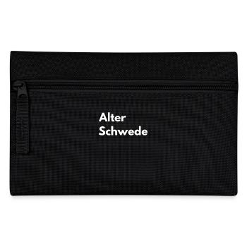 Vieux Suédois - Lustiger Spruch - Drôle - Trousse - noir - Devant