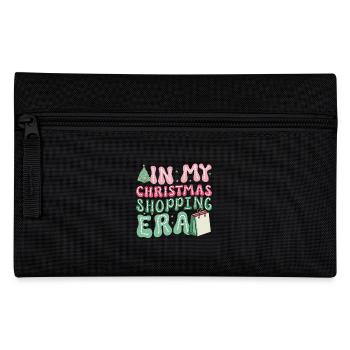 Le dicton de Noël à l’époque de mes achats de Noël - Trousse - noir - Devant