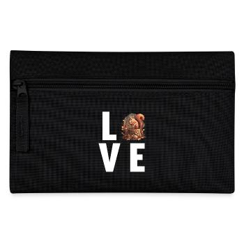 Squirrel - Pencil Case - black - Front