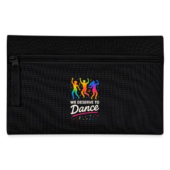 Queer Pride Queer Joy Lgbtq+ Affirmation Trans - Pencil Case - black - Front
