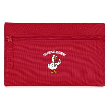 Canard d’affaires charlatanant - Trousse - rouge - Devant