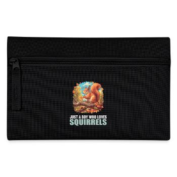 Squirrel - Pencil Case - black - Front