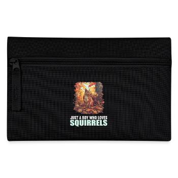 Squirrel - Pencil Case - black - Front