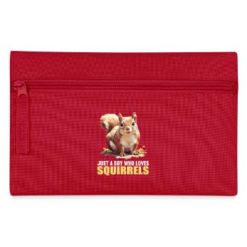 Écureuil - Trousse - rouge - Devant