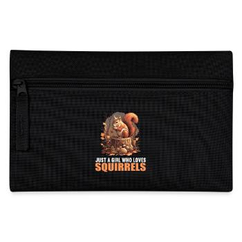 Squirrel - Pencil Case - black - Front