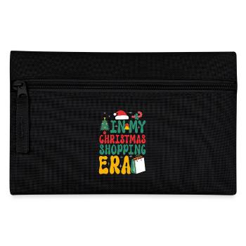 Le dicton de Noël à l’époque de mes achats de Noël - Trousse - noir - Devant