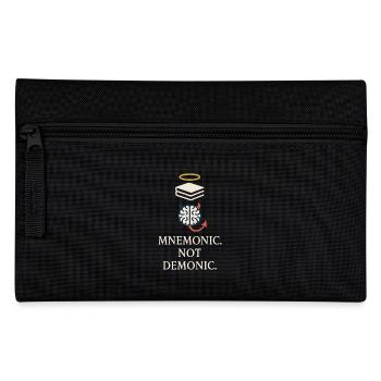 Memory Athlete Mnemonic Brain Training Mental - Pencil Case - black - Front